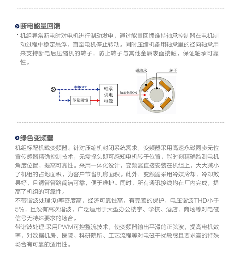 CCE系列磁懸浮變頻離(lí)心式冷水機組